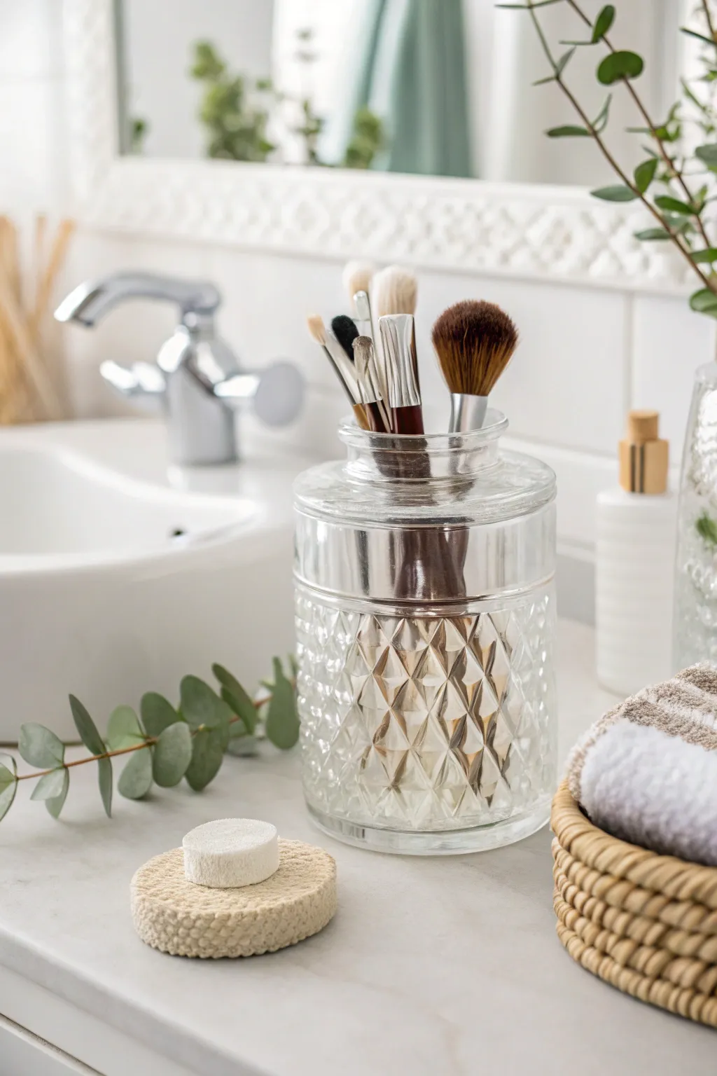 Transform clutter into elegance with these chic DIY glass storage jars.