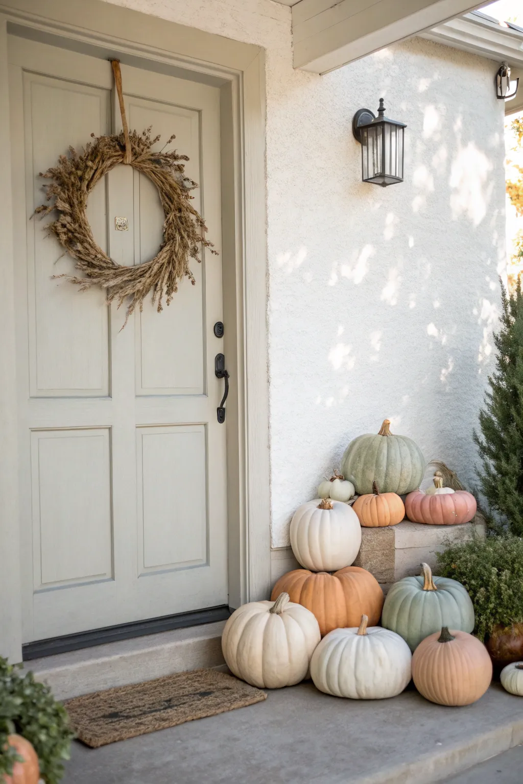 Welcome autumn with a charming Pumpkin Parade that exudes minimalist elegance and natural beauty.