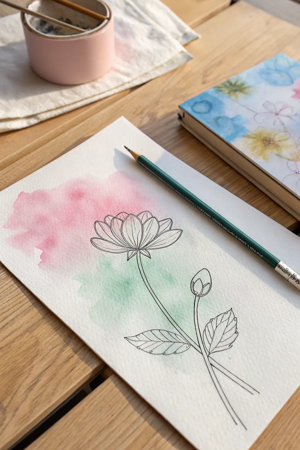 Elevate your hand sketches with a splash of color and creativity.