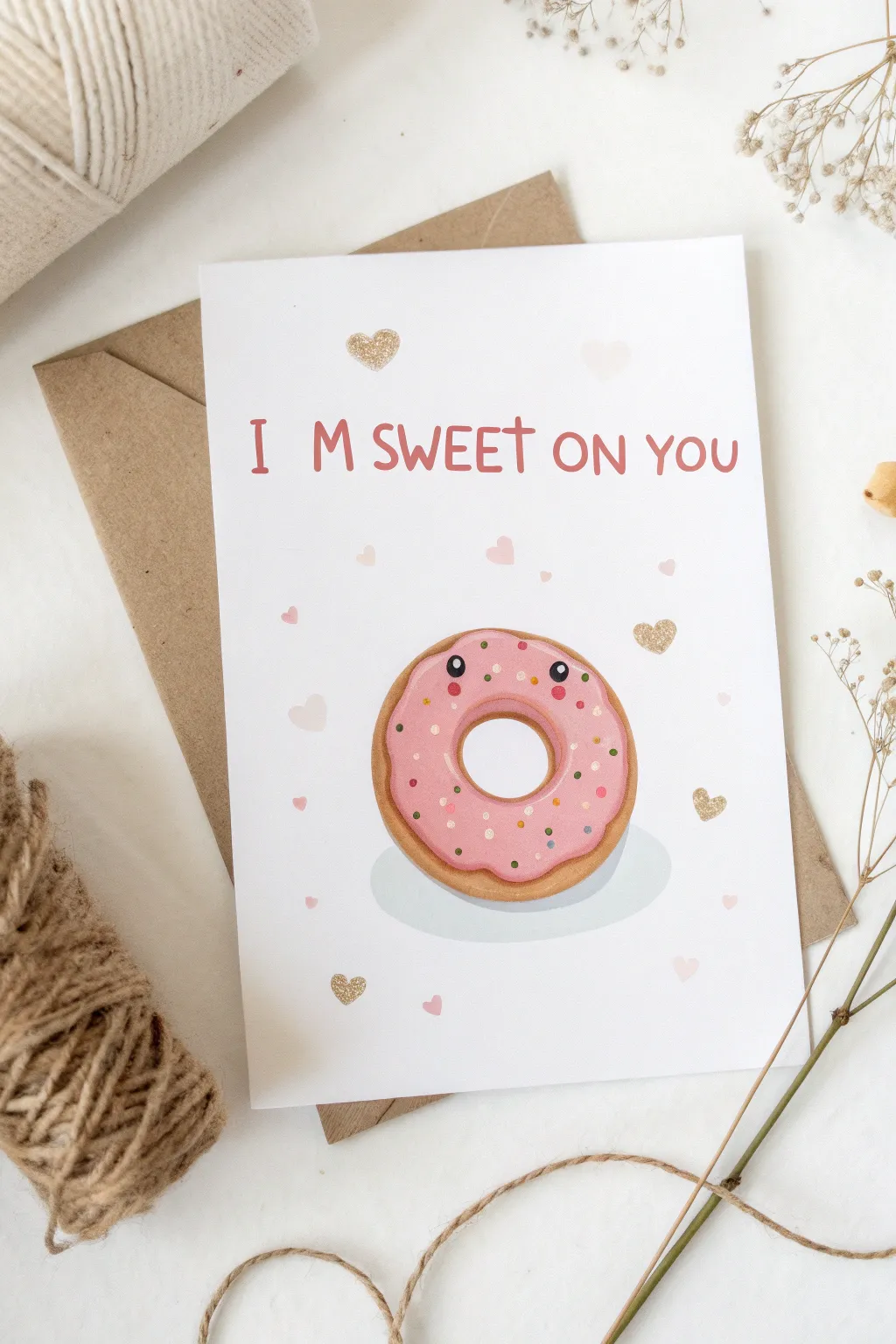 Add a sprinkle of sweetness to your Valentine's Day with charming hand-drawn cards!