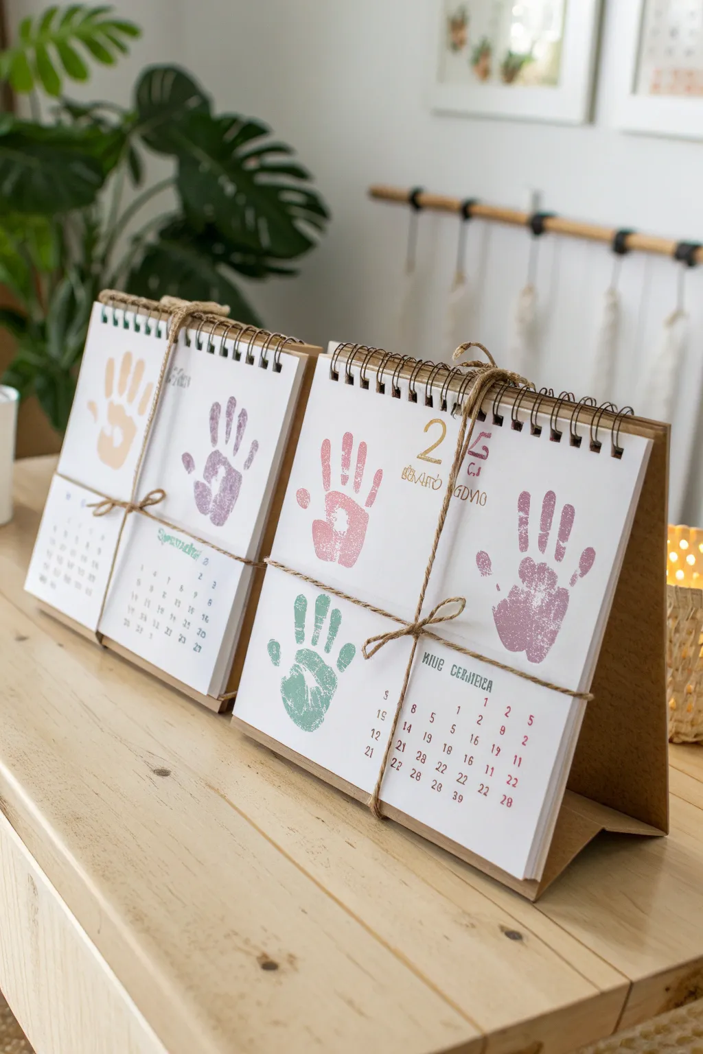 Capture the beauty of growth with this charming DIY Handprint Calendar – a perfect blend of creativity and keepsake.
