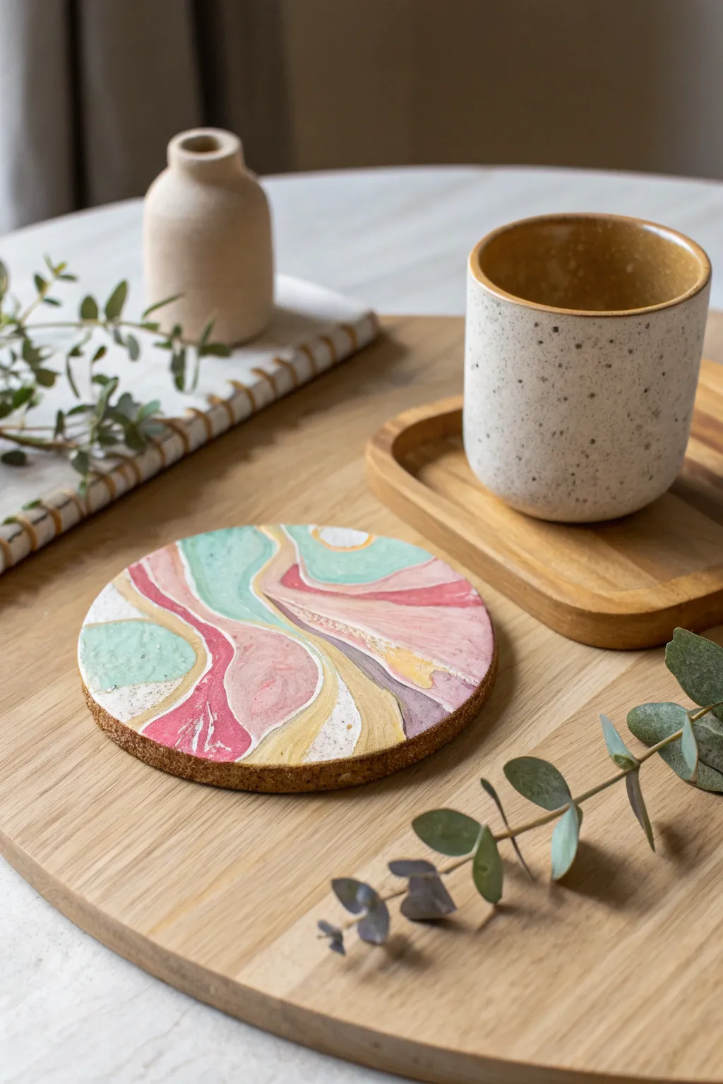 Craft your coffee moments with personalized elegance. Discover the art of handmade coasters.