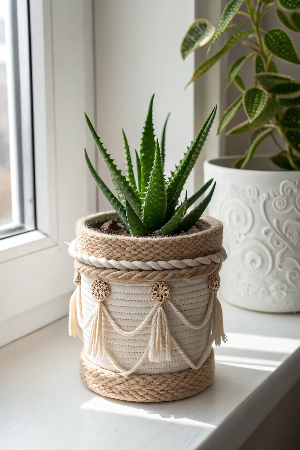 Elevate your greenery with handmade elegance.