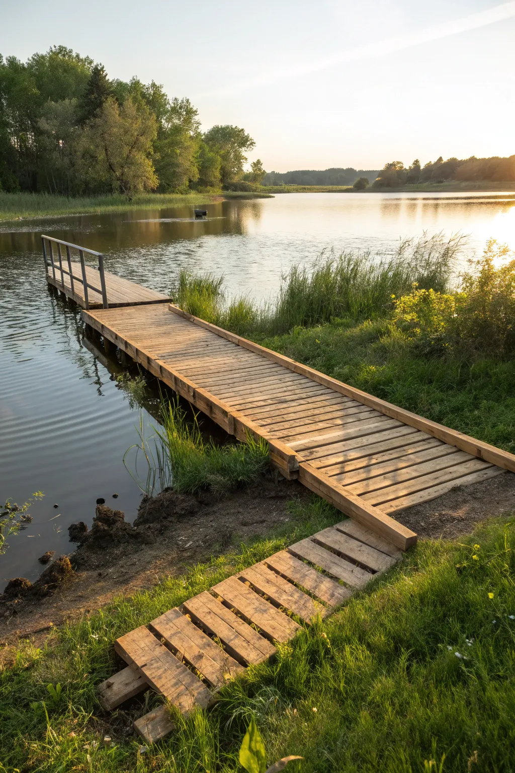 Enhance your waterfront with a seamless shoreline design that blends nature and functionality.