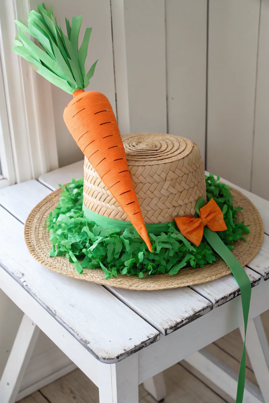 Stand out this Easter with a whimsical Giant Carrot Bonnet, where creativity meets simplicity!