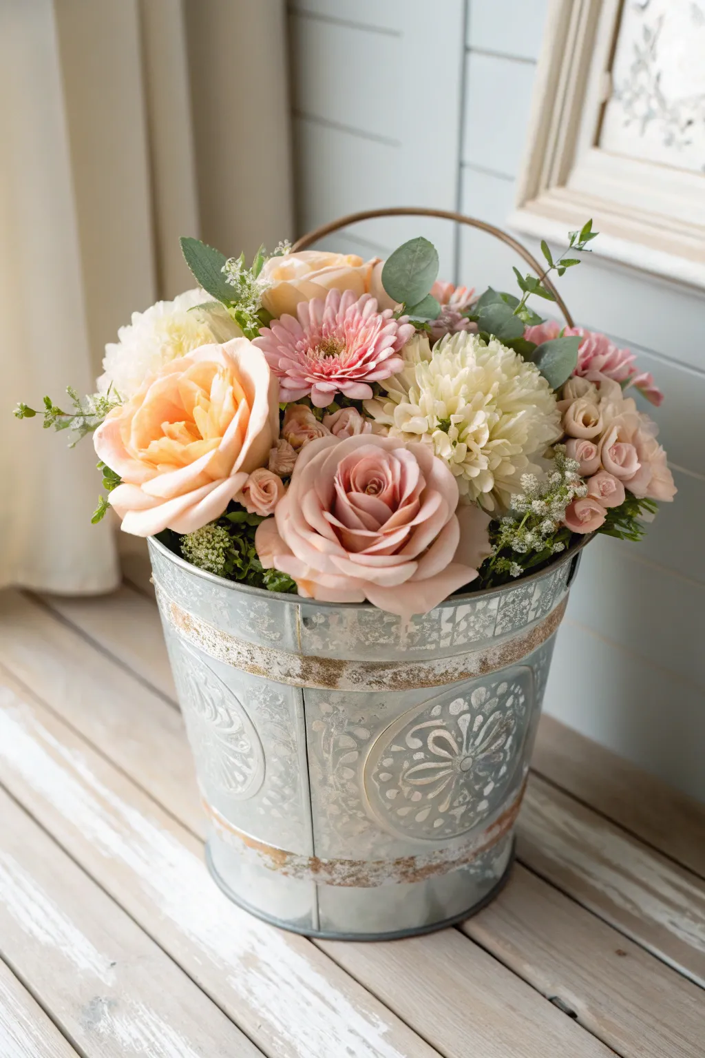 Transform your storage into stunning decor with rustic decorative buckets!