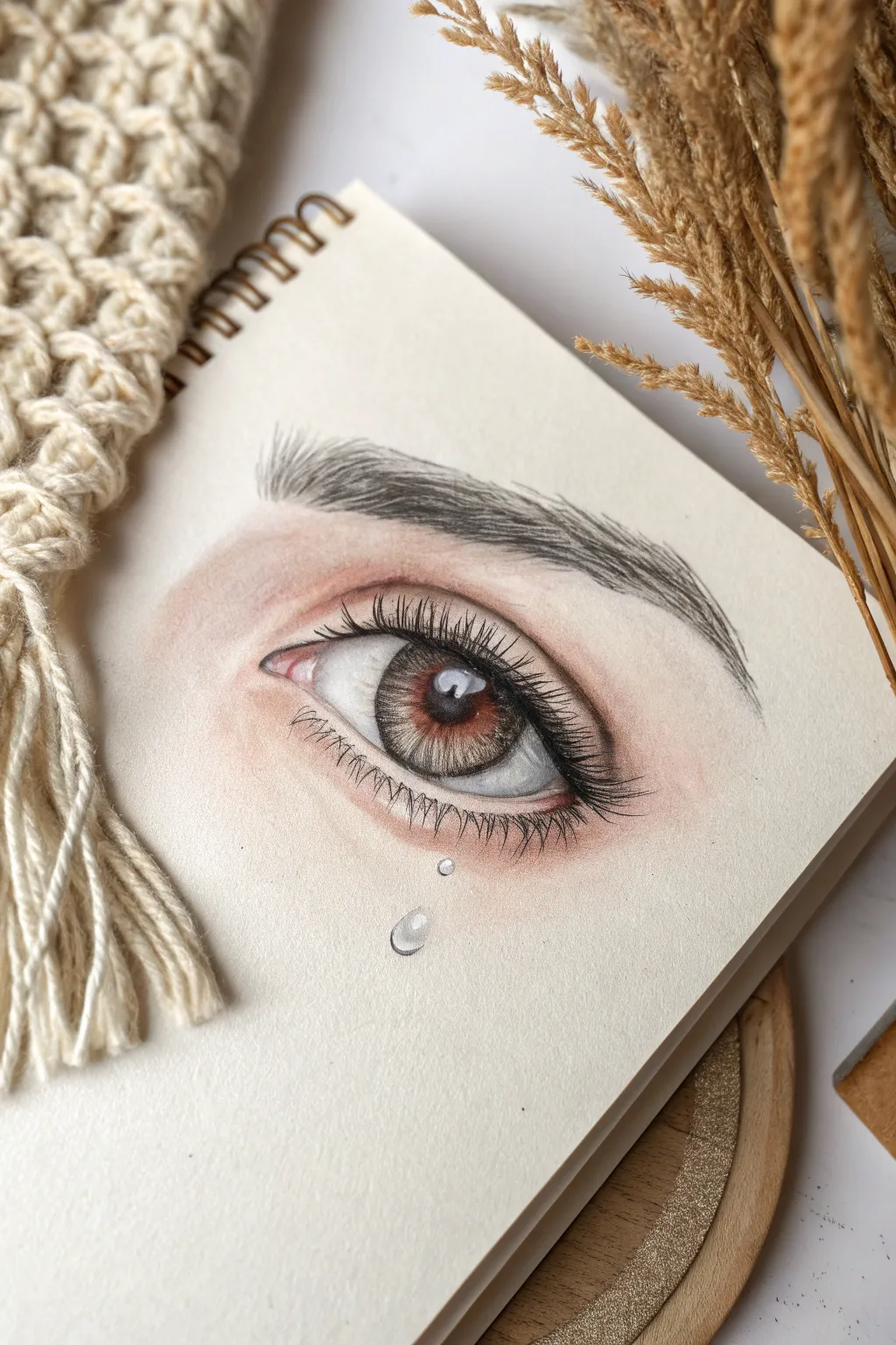 Capturing the soul through a single gaze: Embrace the art of simplicity and expression.