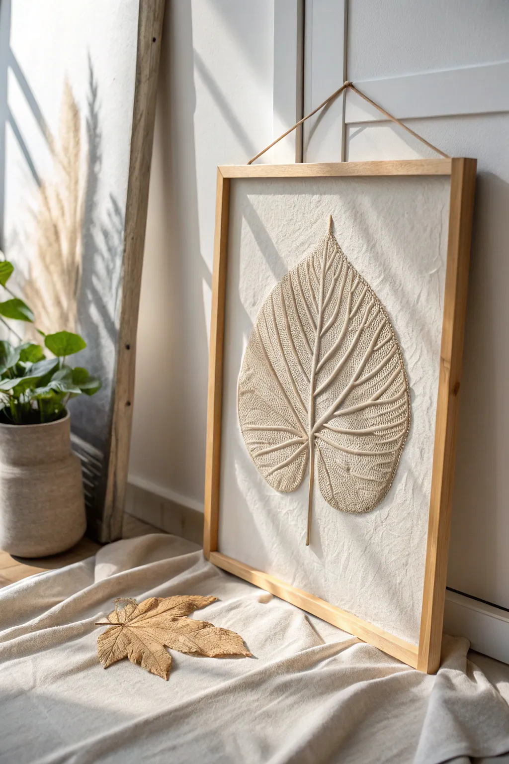 Discover the beauty of touch with our handcrafted botanical poster.