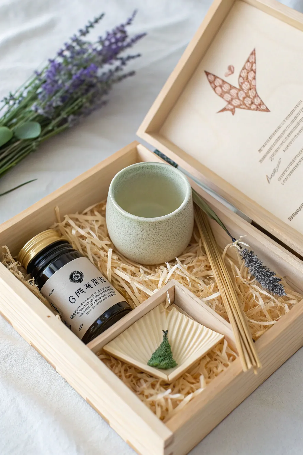 Discover the art of gifting with this elegantly curated Japanese gift box, where simplicity meets beauty.