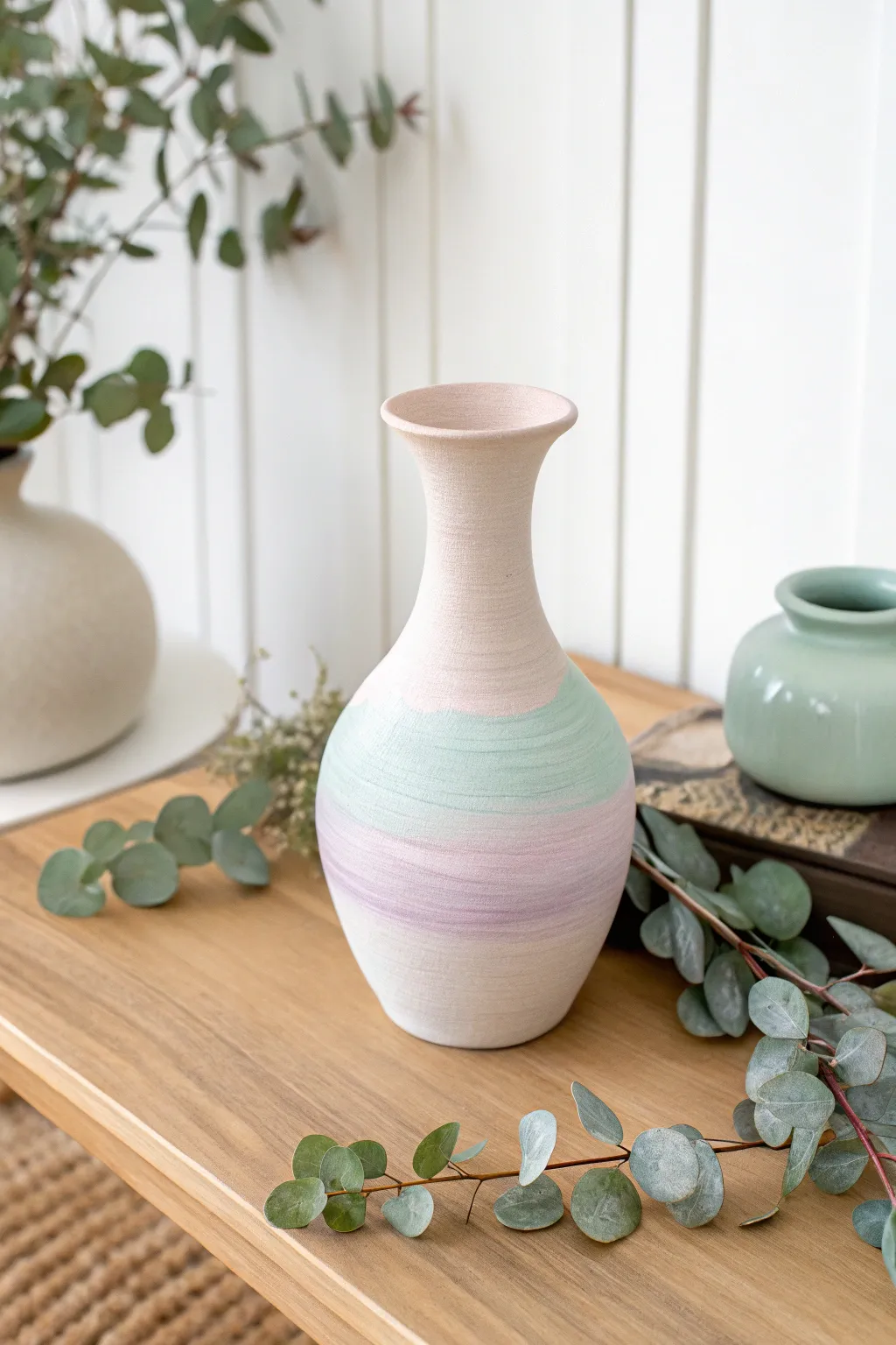 Embrace tranquility with pastel clay creations that bring a touch of softness and elegance to your space.