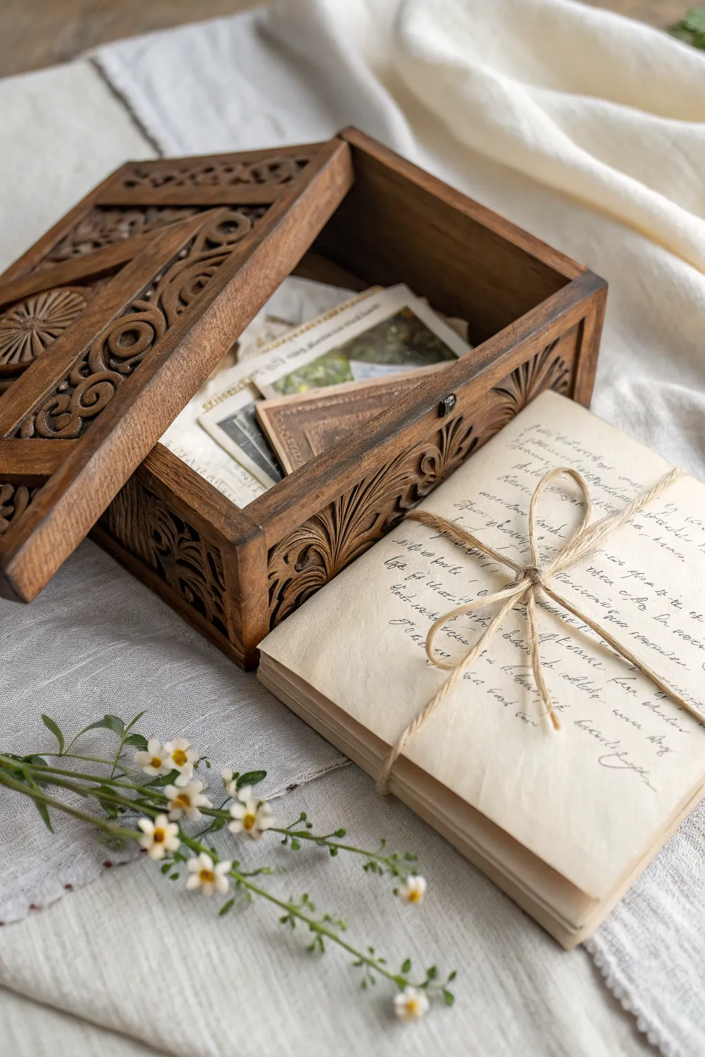 Unlock the past with a beautifully crafted time capsule, a treasure trove of memories waiting to be rediscovered.