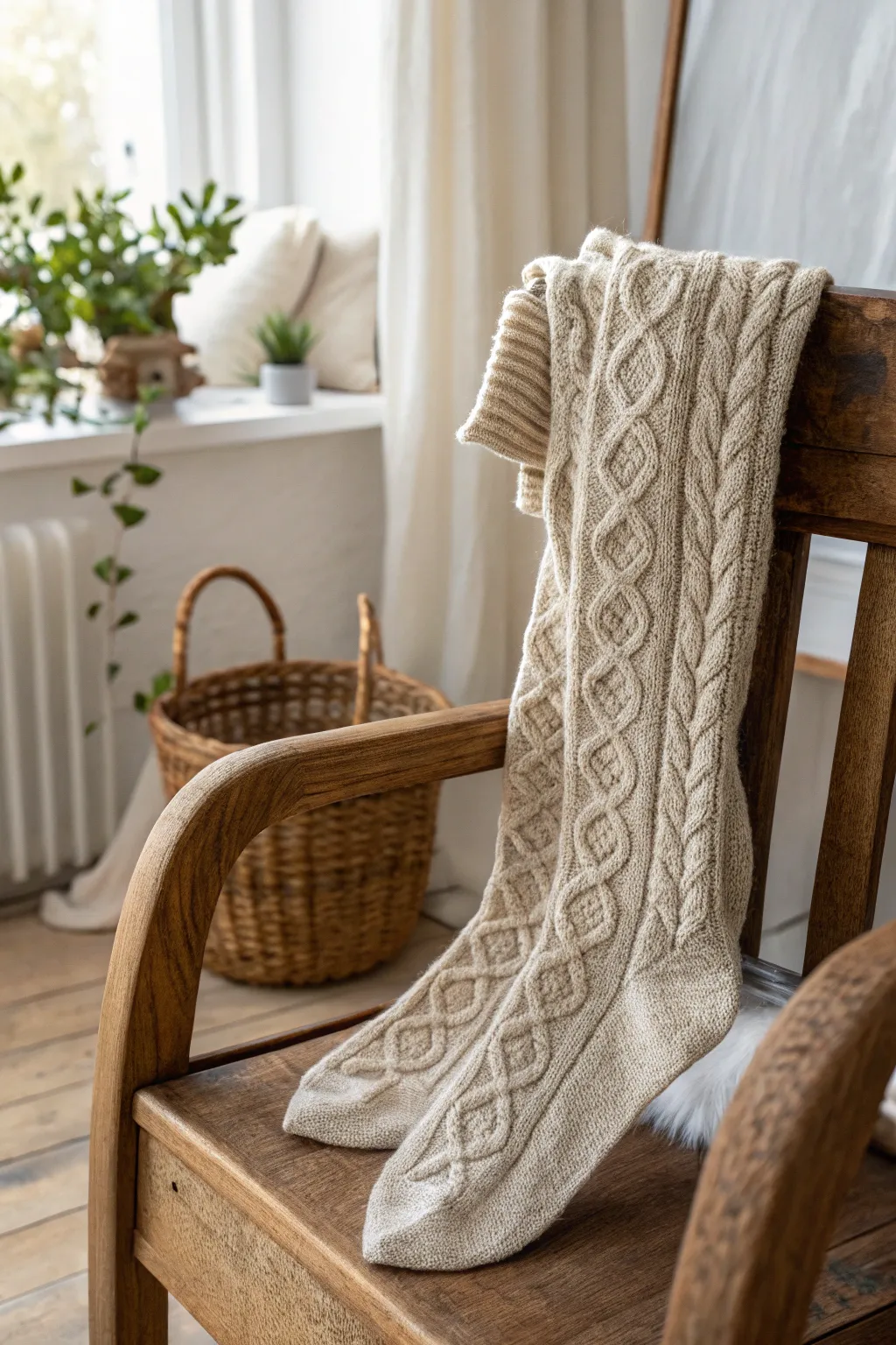 Wrap your feet in warmth and style with these hand-knitted treasures.