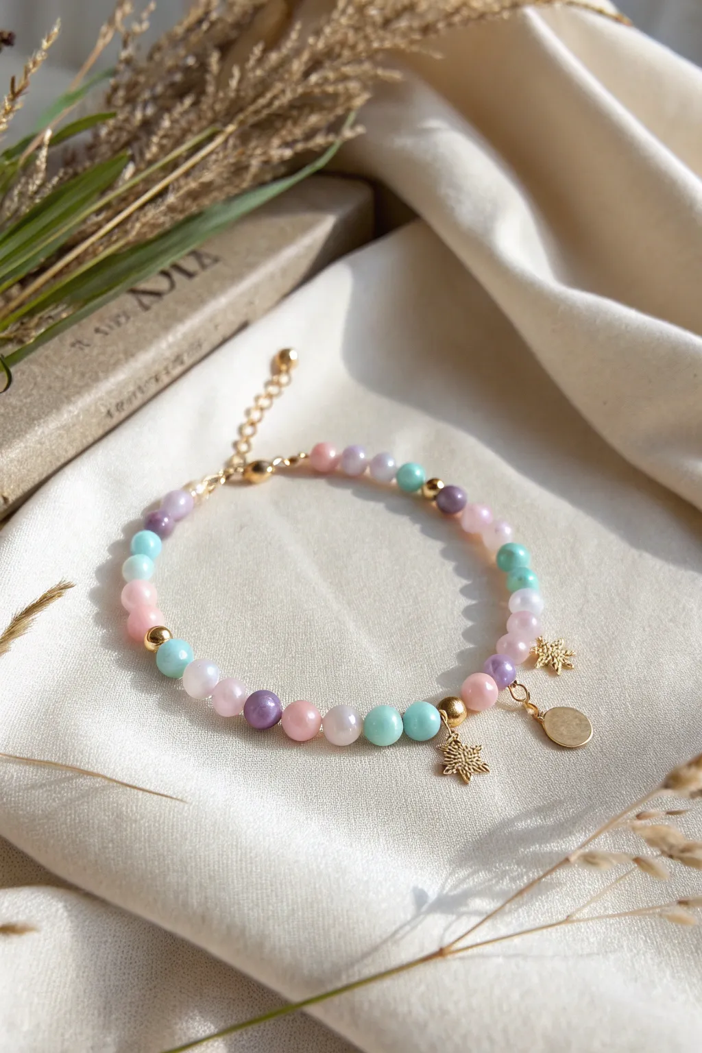 Craft your own story with these charming beaded bracelets. 🌸✨ #CraftNight #BeadedBeauty