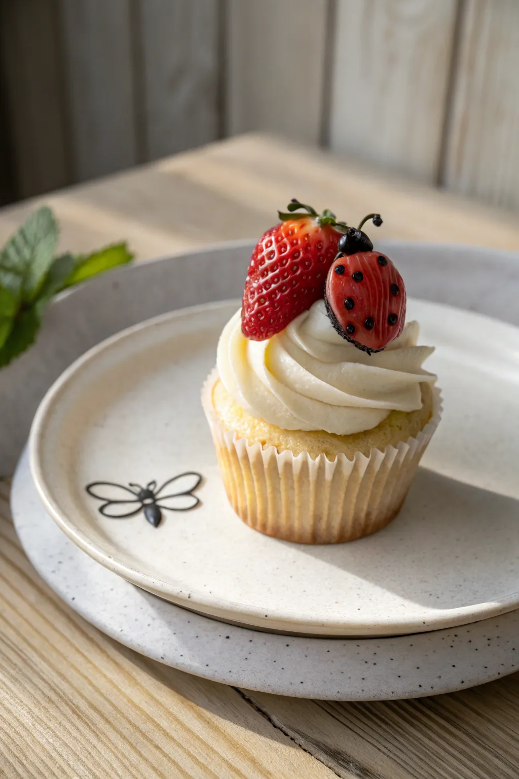 Strawberry Surprise: A sweet, minimalist delight with a fruity twist!
