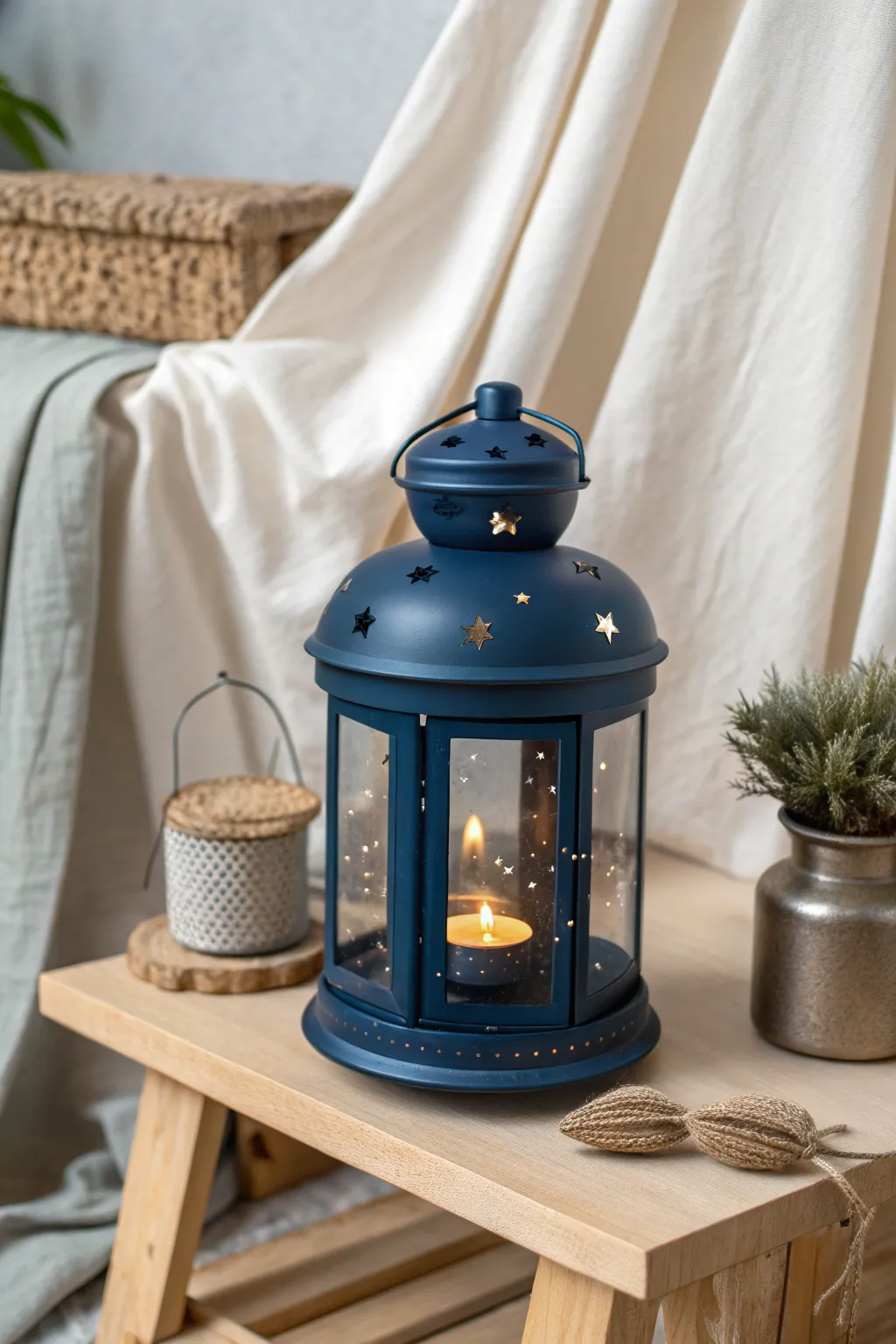 Illuminate your space with a Starry Night Glow lantern, where craftsmanship meets celestial beauty.