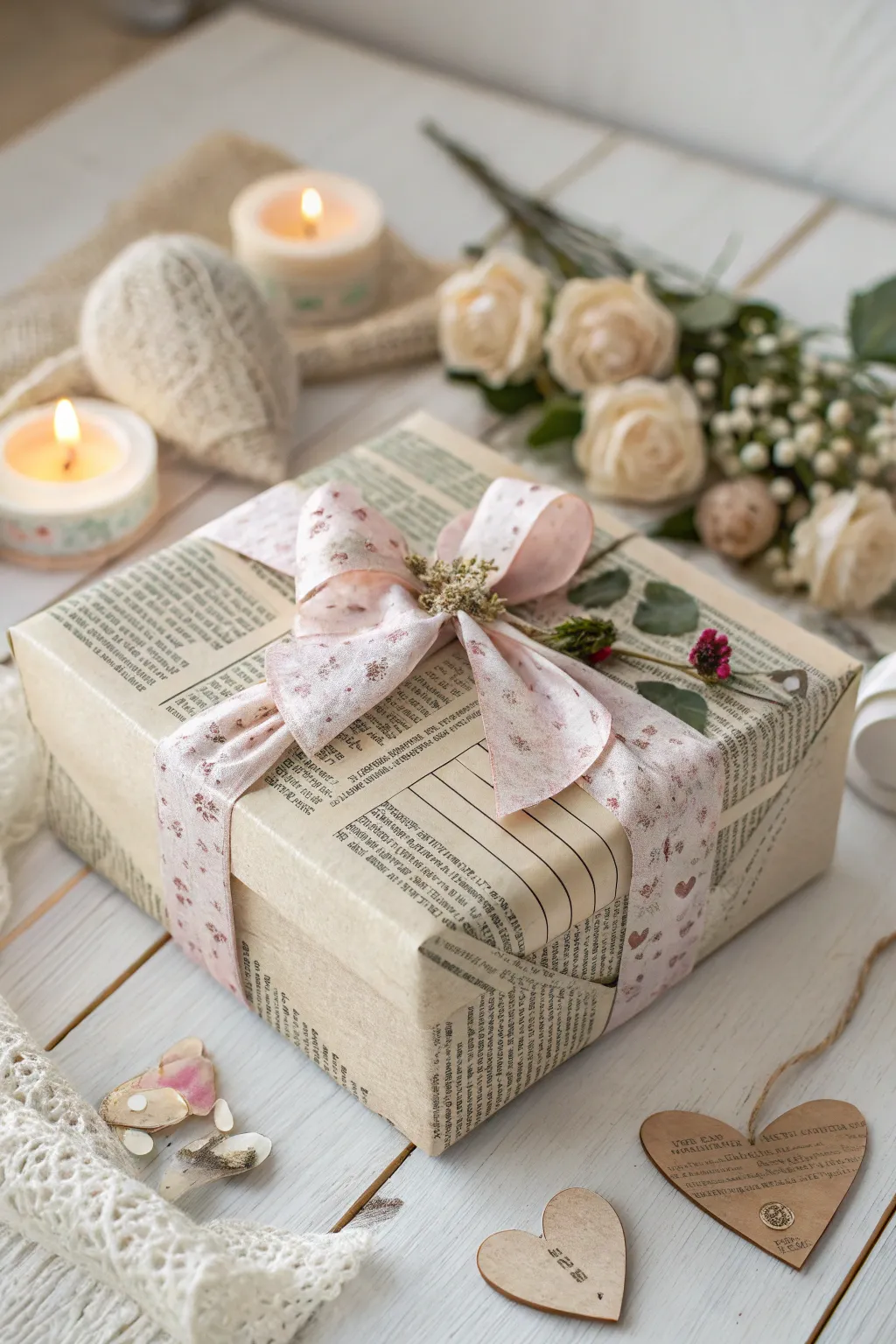 Eco-Friendly Elegance: Craft a heartfelt Valentine's gift with sustainable style.