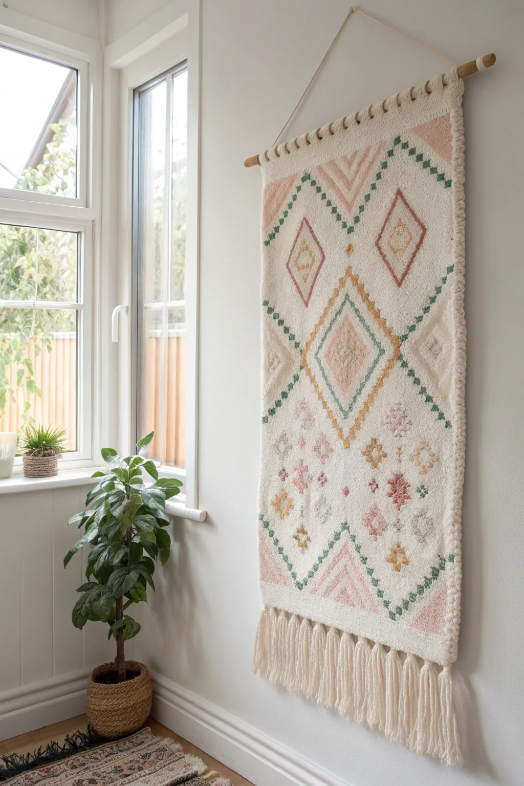 Transform your space with a touch of handcrafted elegance. #WallArtWonders
