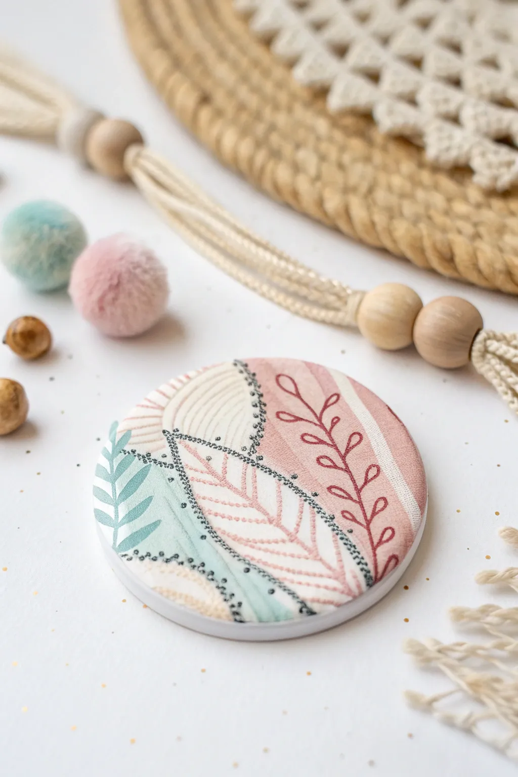 Discover the art of mixed media magic: where simplicity meets intricate beauty.
