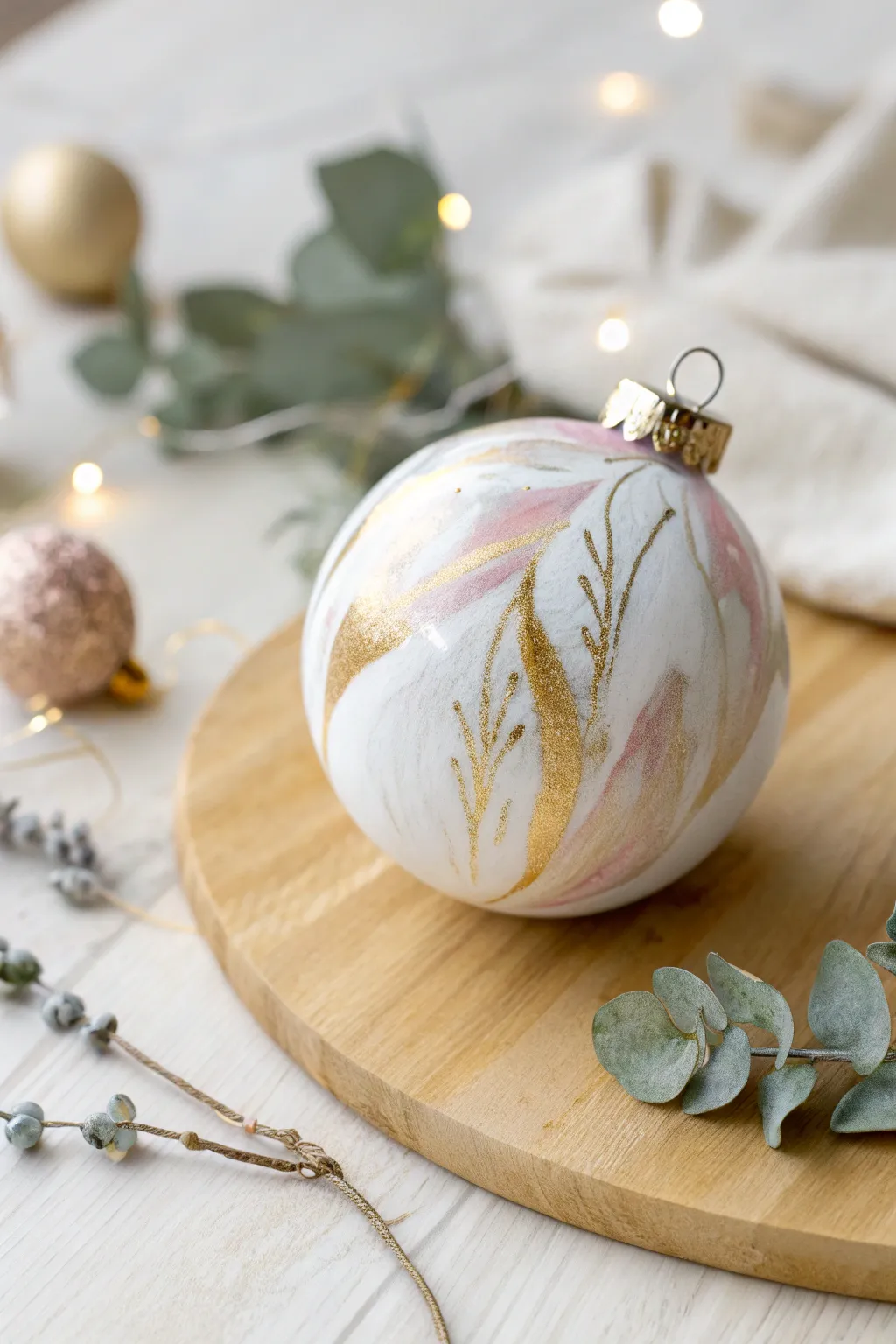 Transform blank canvases into festive masterpieces with a touch of Scandinavian charm.
