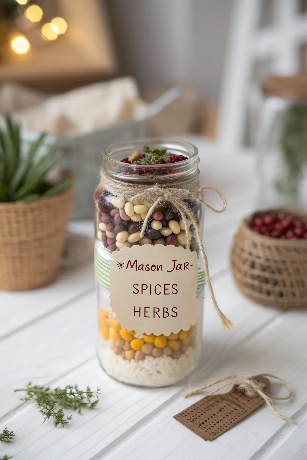 Craft the perfect gift with this Artisan Soup Mix in a mason jar—where simplicity meets heartfelt creativity.