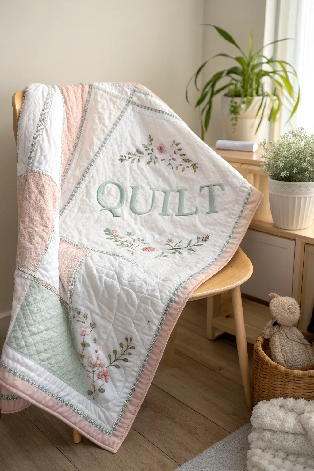 Capture memories with every stitch: a personalized quilt that tells your story.