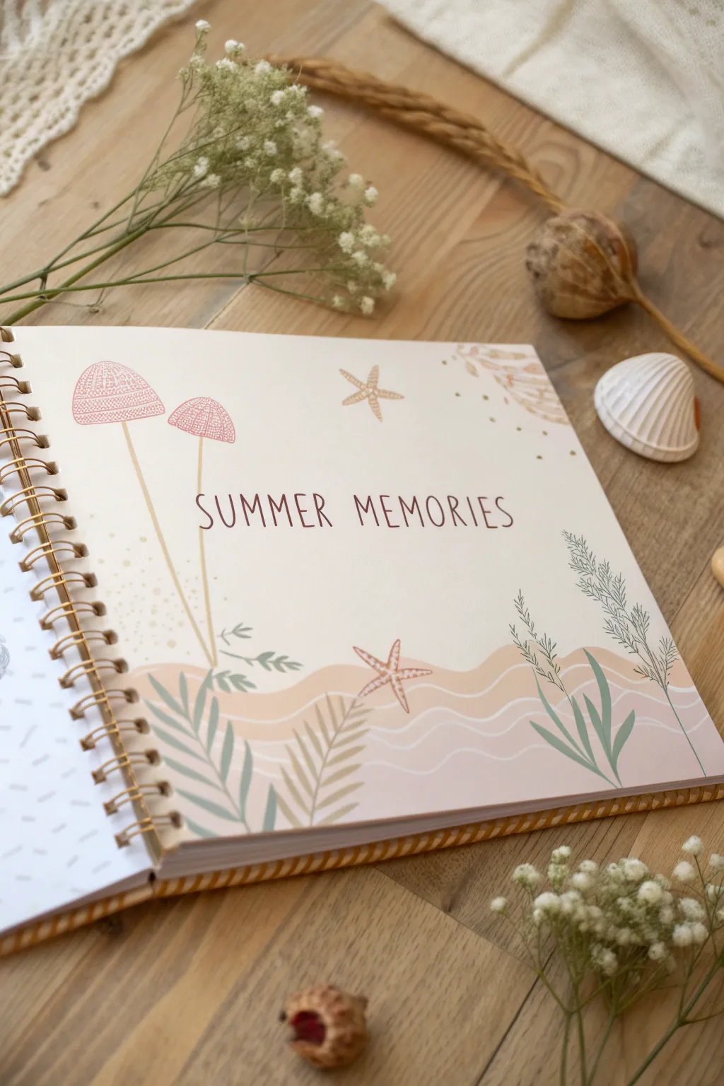 Capture your summer memories with a touch of boho elegance.