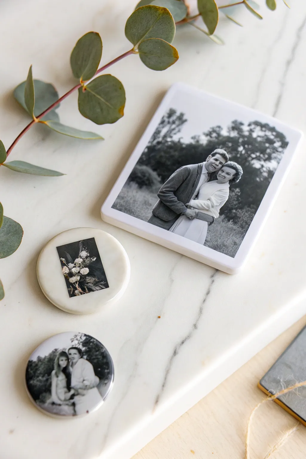 Embrace the art of simplicity with these handcrafted Mod Podge photo magnets, perfect for cherishing memories with a Scandinavian-Boho flair.