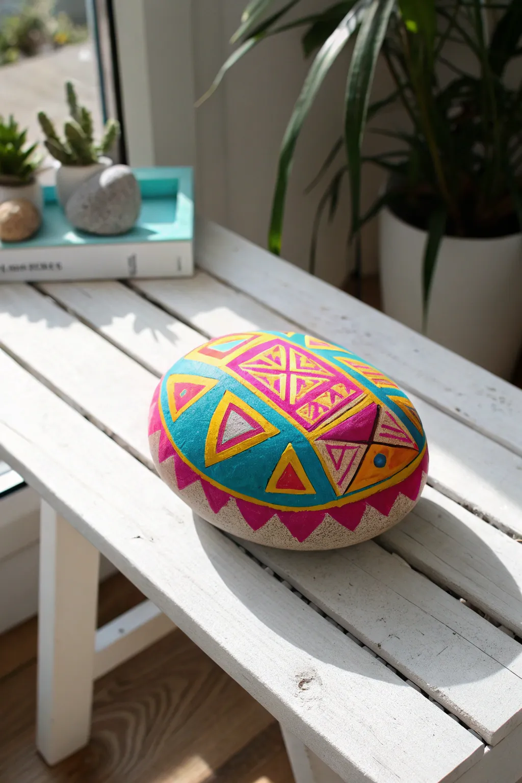 Celebrate Mother's Day with a pop of color—hand-painted rock designs that shine with love and creativity!