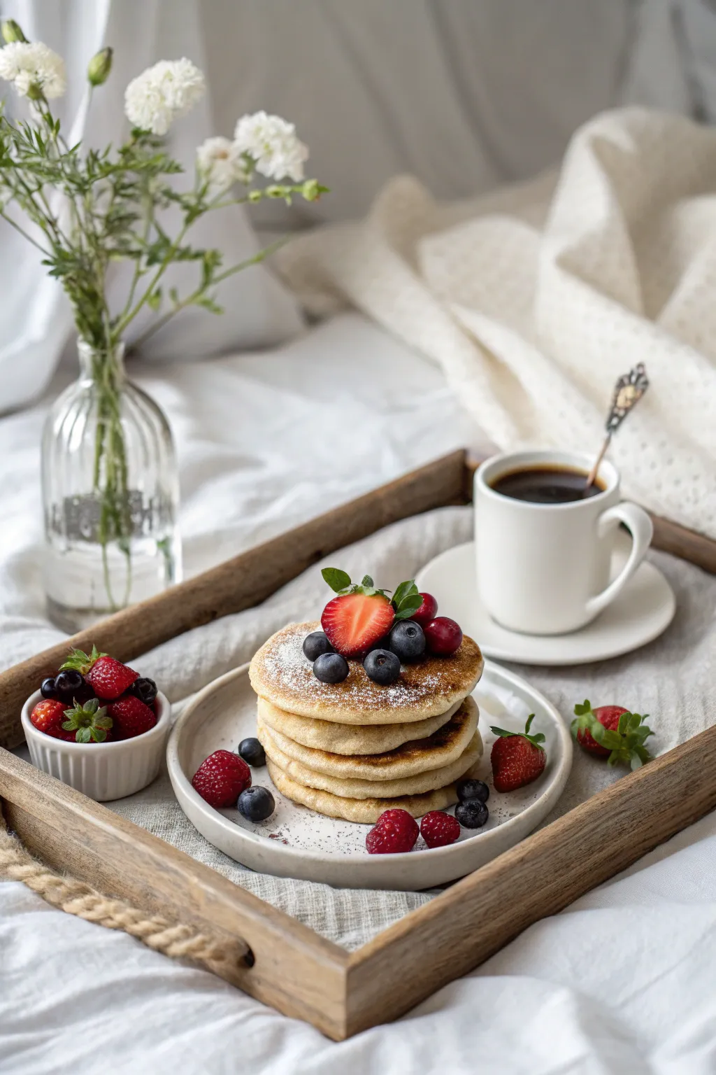 Start Mother's Day with a heartfelt surprise: breakfast in bed that's as beautiful as it is delicious.