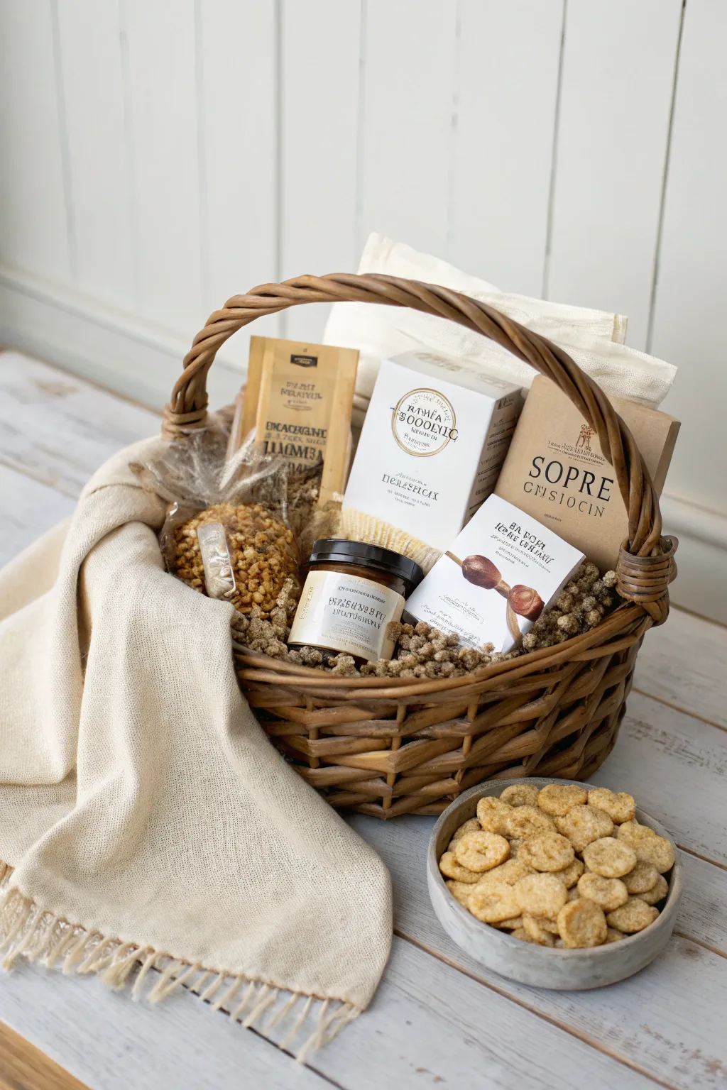 Indulge in gourmet delights for the perfect movie night experience. 🎬✨ #ScandinavianStyle #MinimalistBoho #GourmetSnacks