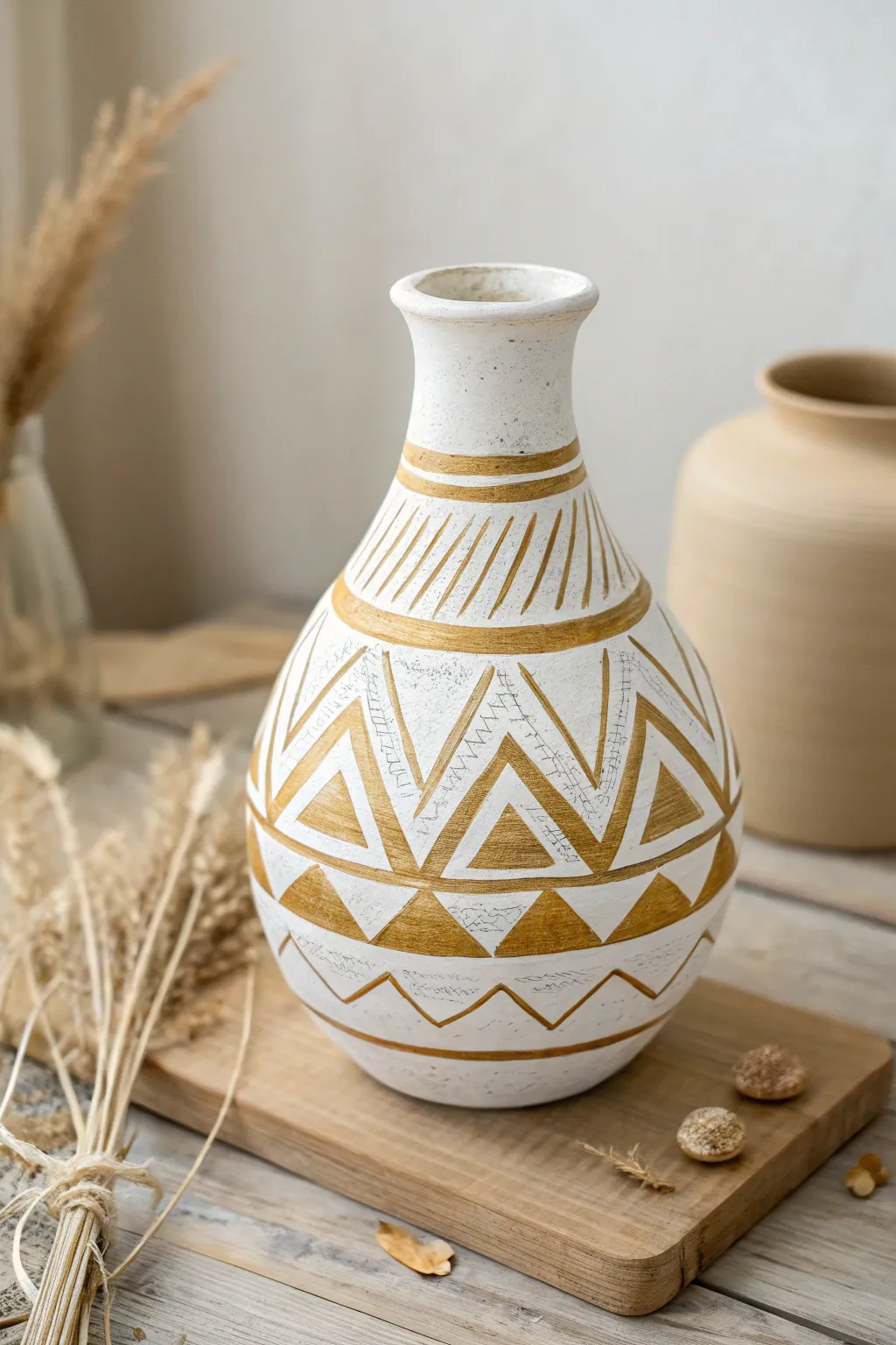 Transform your space with chic geometric designs—embrace modern elegance with a touch of Boho charm.