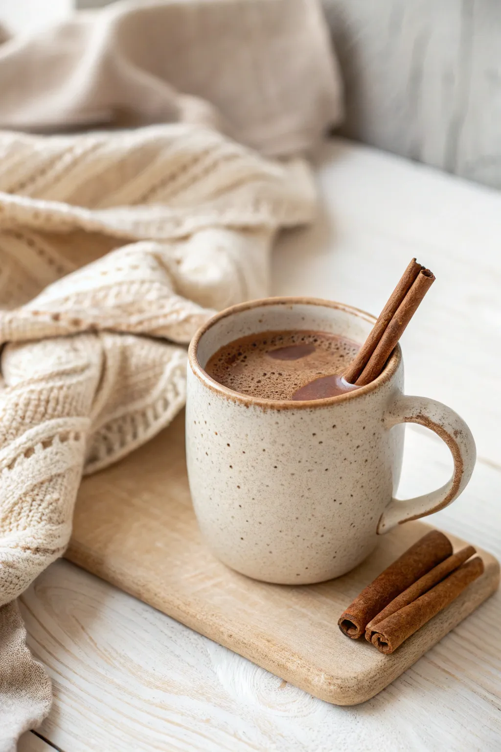 Savor the warmth of November with your favorite hot drinks, beautifully captured in minimalist style.