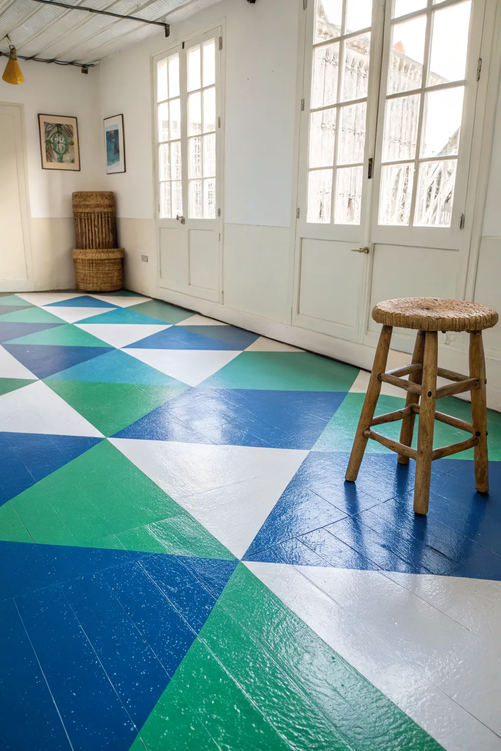Elevate your space with bold color blocks—where creativity and minimalism meet.