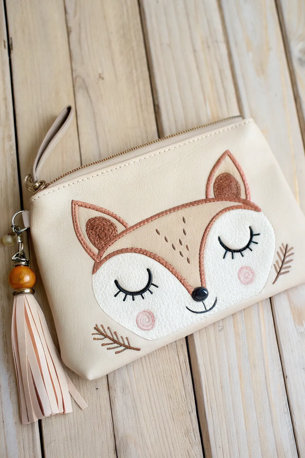 Add a touch of whimsy to your style with this charming fox face purse, perfect for animal lovers and trendsetters alike!