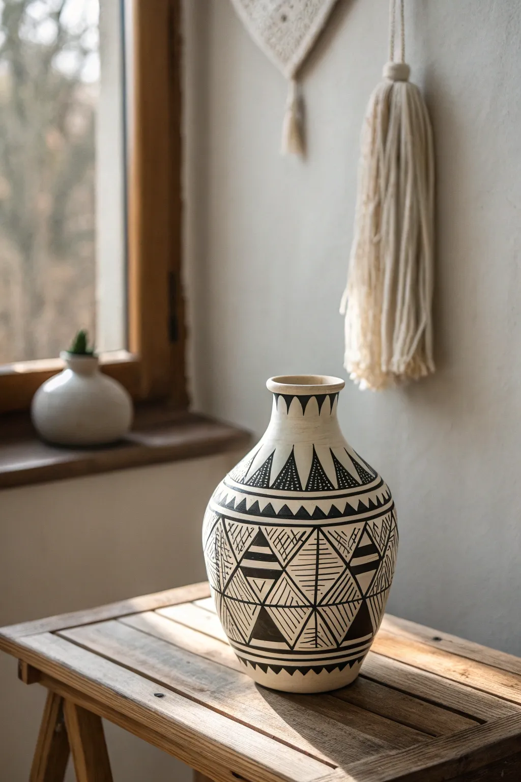Elevate your space with the chic allure of geometric patterns. Discover the art of simplicity and style.