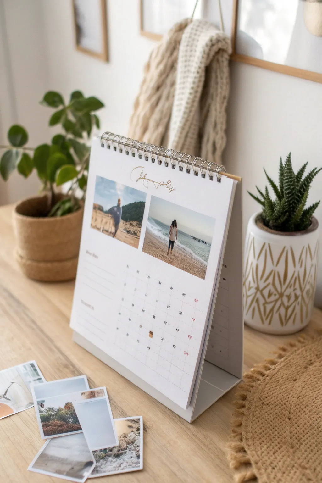 Celebrate cherished memories every month with this personalized paper anniversary calendar.