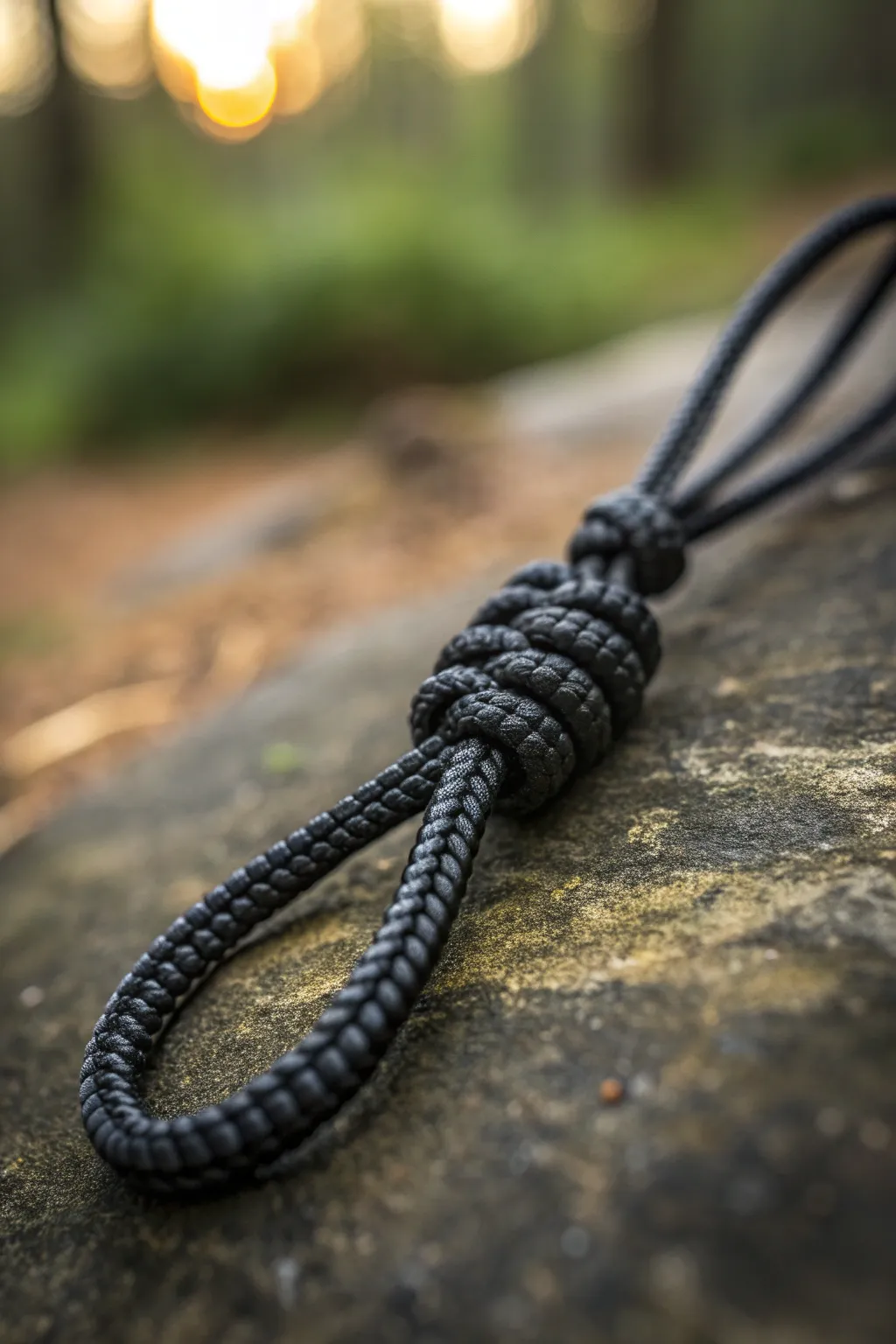 Elevate your style with the sophisticated Snake Knot lanyard – where sleek design meets functional elegance.