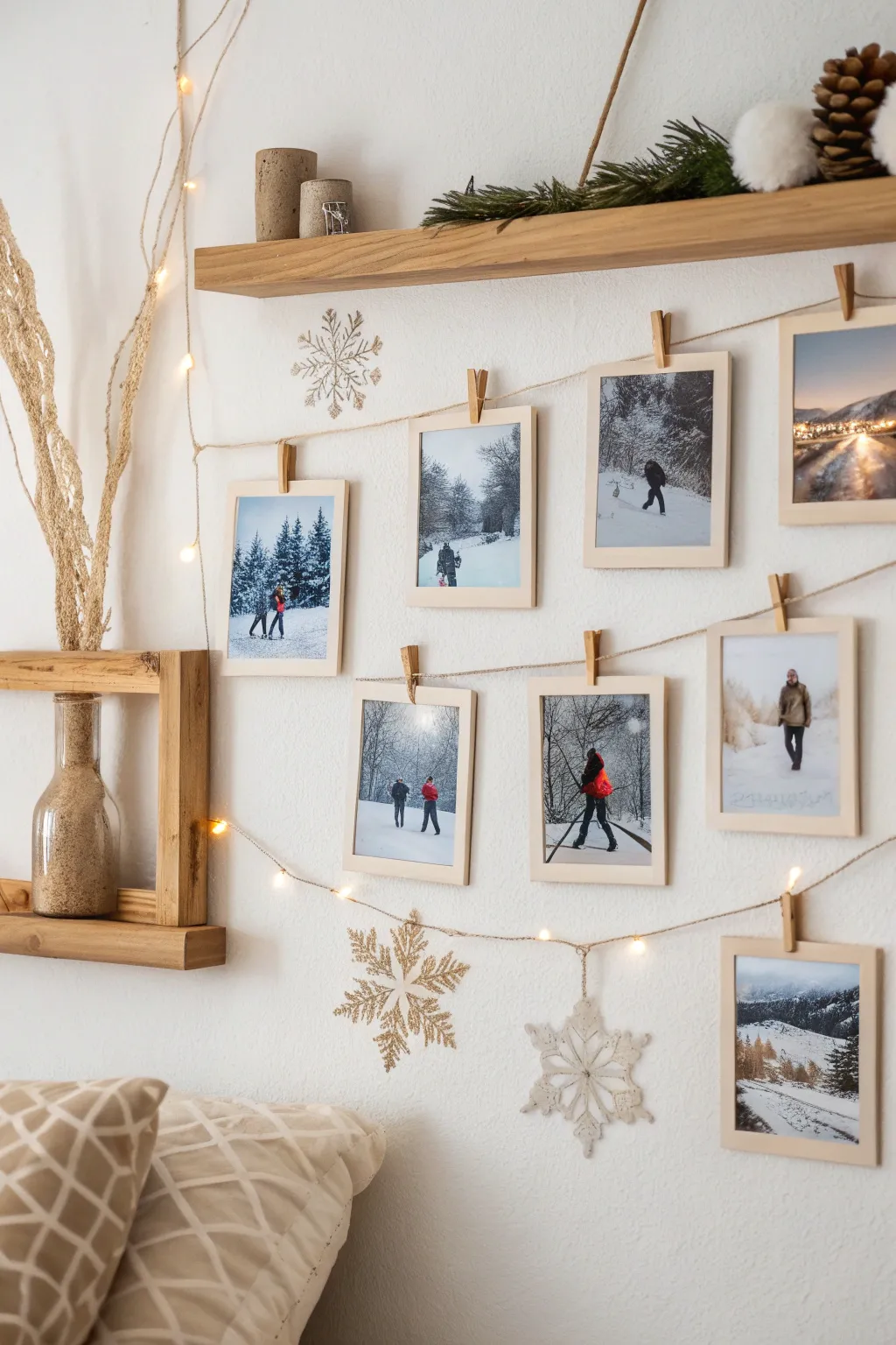 Capture the warmth and wonder of winter with a seasonal memory collage that feels like a cozy embrace.