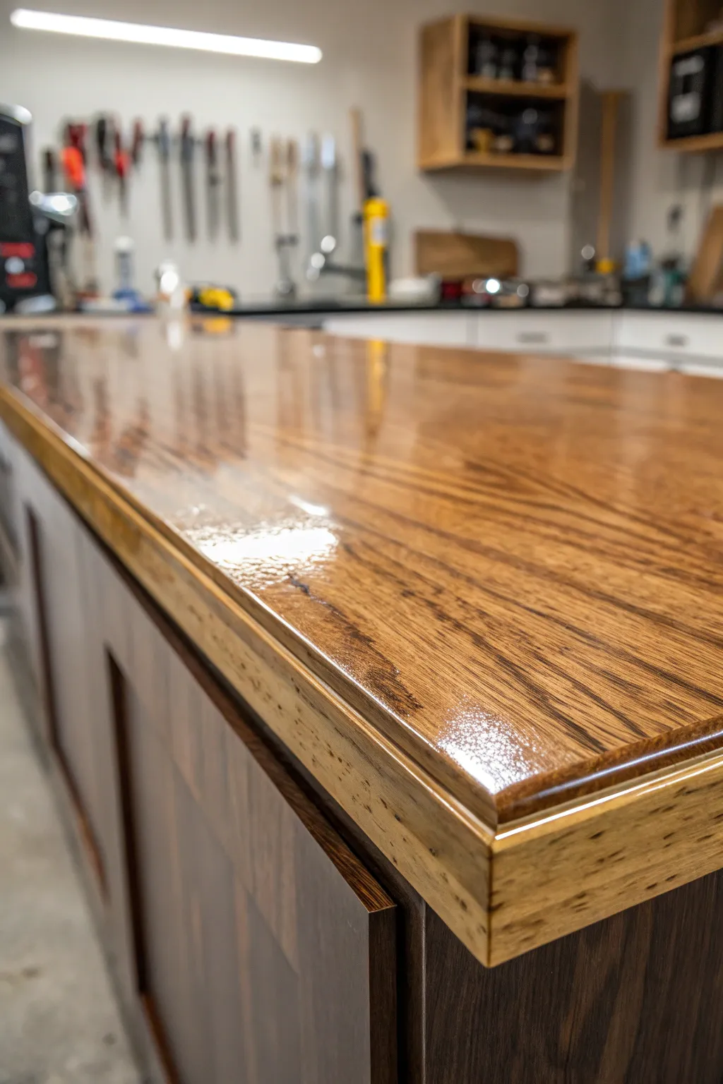 Transform your kitchen with a stunning, waterproof plywood countertop that combines beauty and durability.
