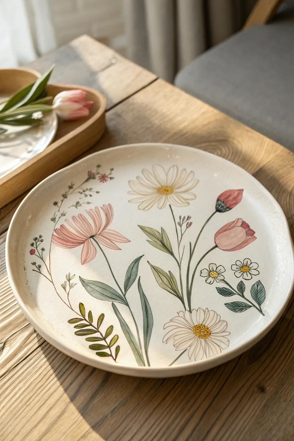 Elevate your dining experience with garden-inspired elegance.