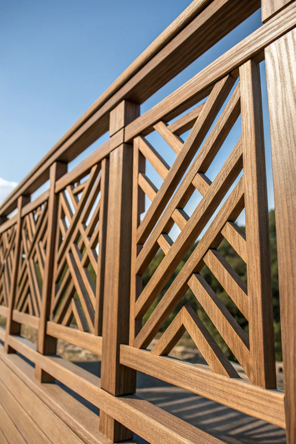 Elevate your outdoor space with bold geometric designs that become the talk of the town.