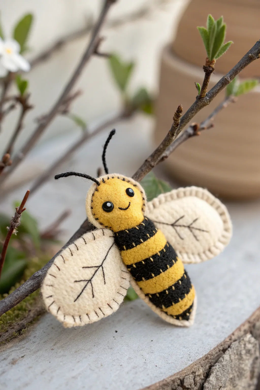 Buzzing with charm: meet your new favorite finger puppet!