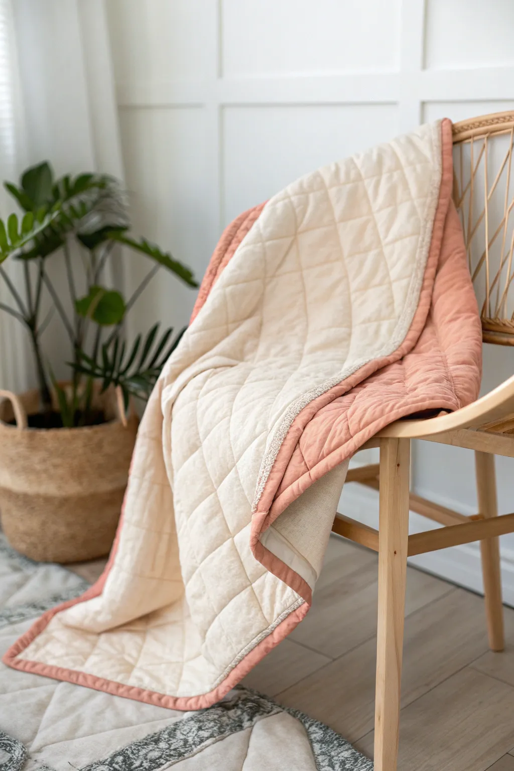 Add a touch of whimsy to your quilt with elegant flange binding.