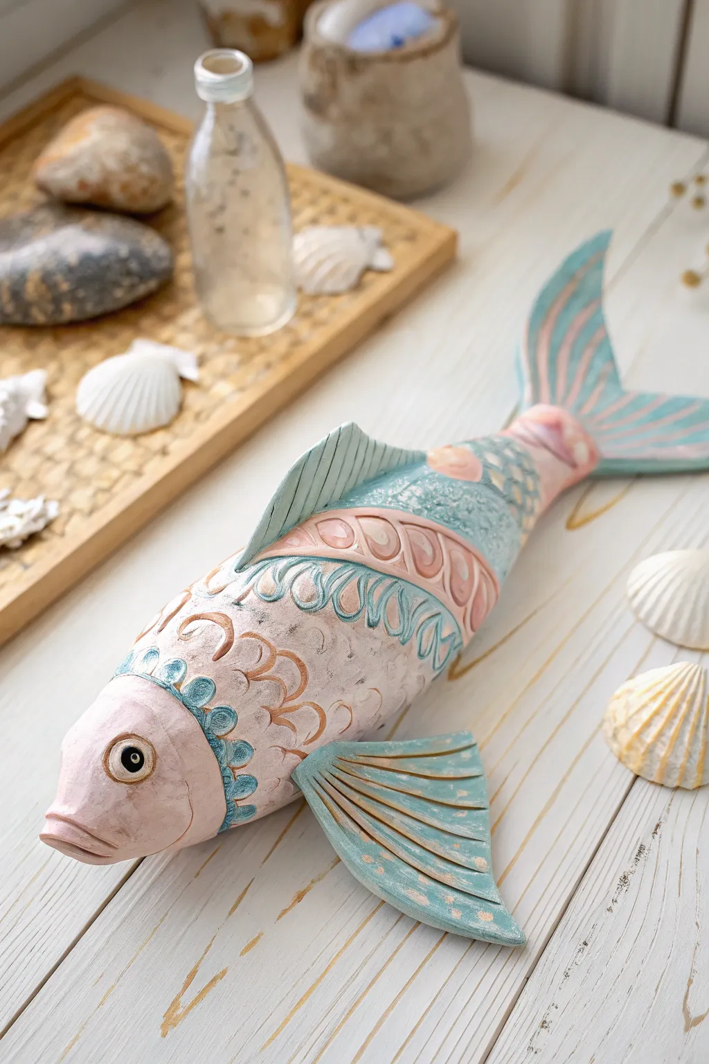 Transform waste into whimsical wonder with this charming plastic bottle fish, a perfect blend of creativity and eco-consciousness.