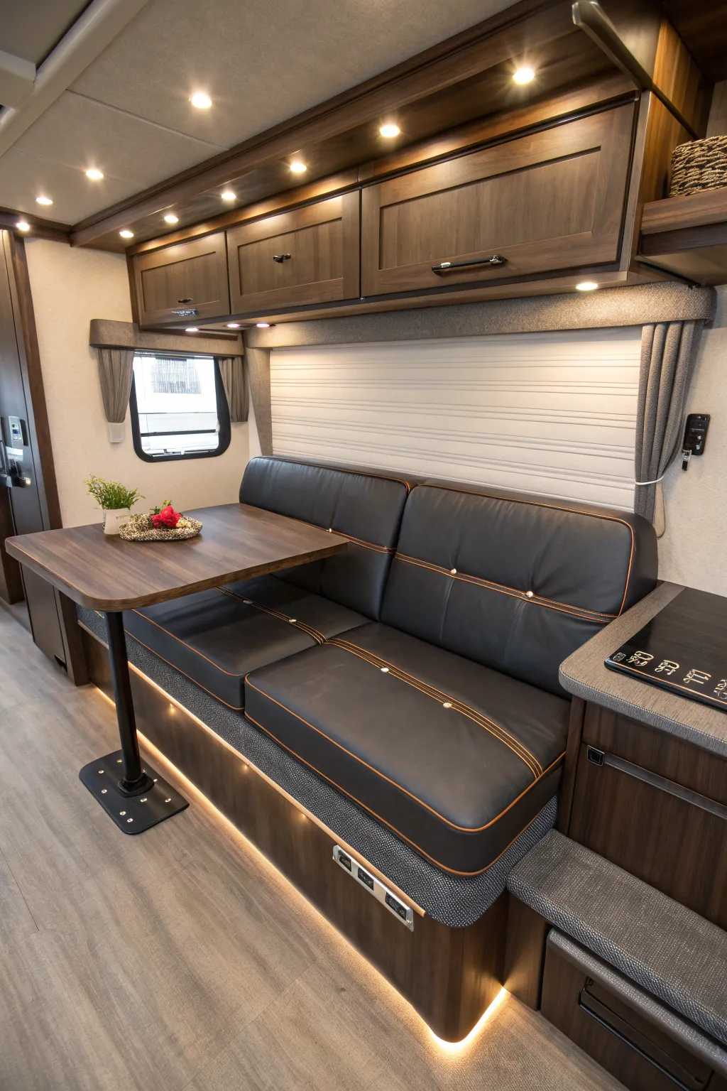 Transform your trailer into a versatile sanctuary with multi-functional furniture. Style meets utility.