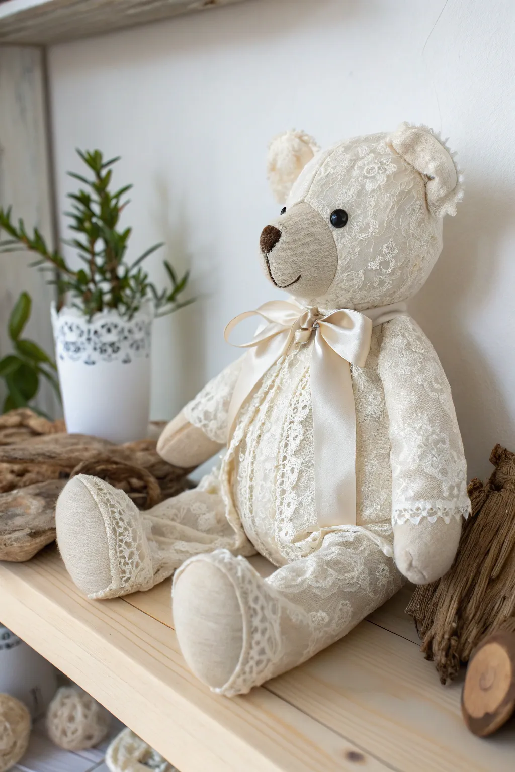 Transform your treasured wedding dress into a beloved keepsake. 💕 #SentimentalMementos #CraftedWithLove