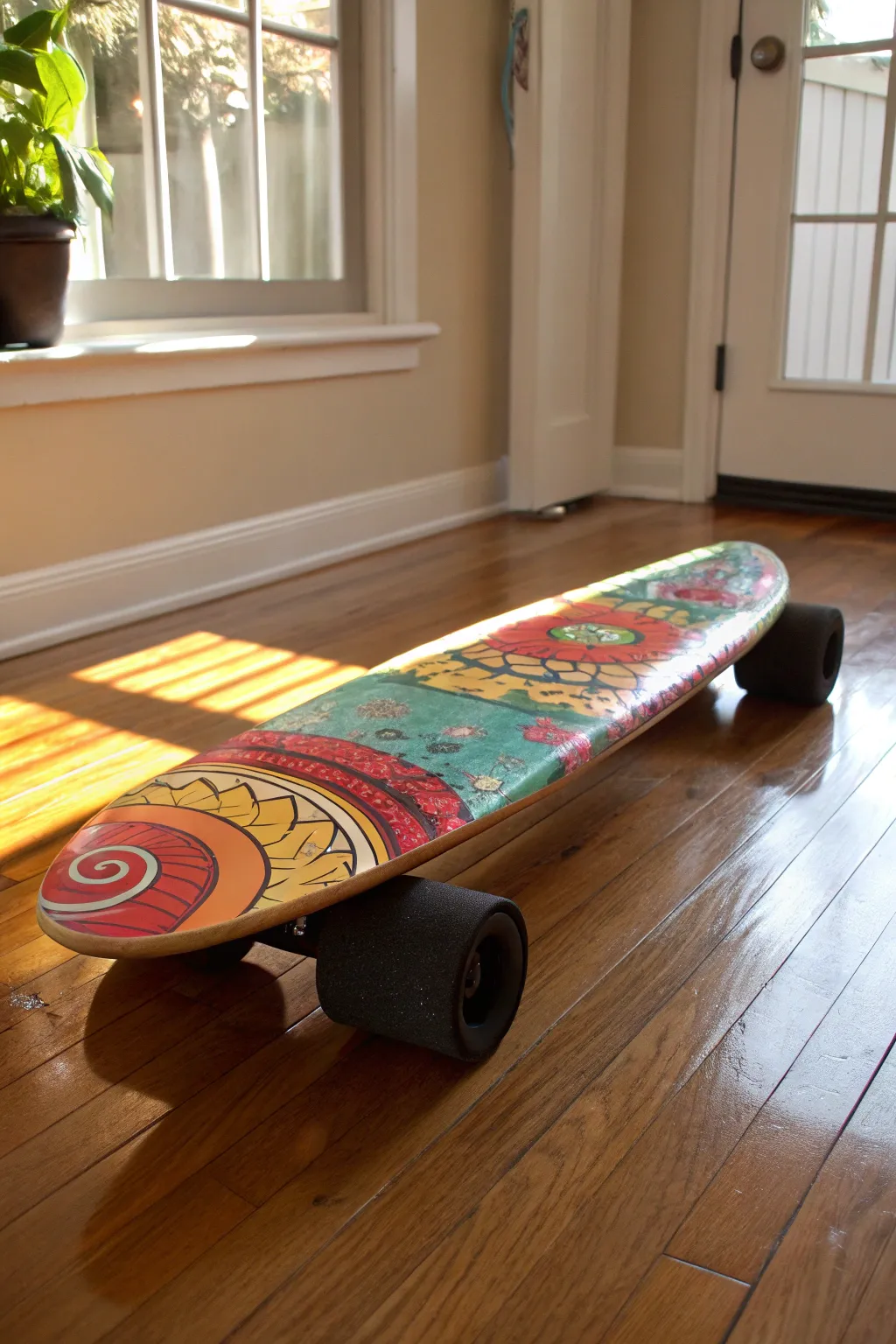 Transform playtime with this stylish DIY surfboard balance board for kids!