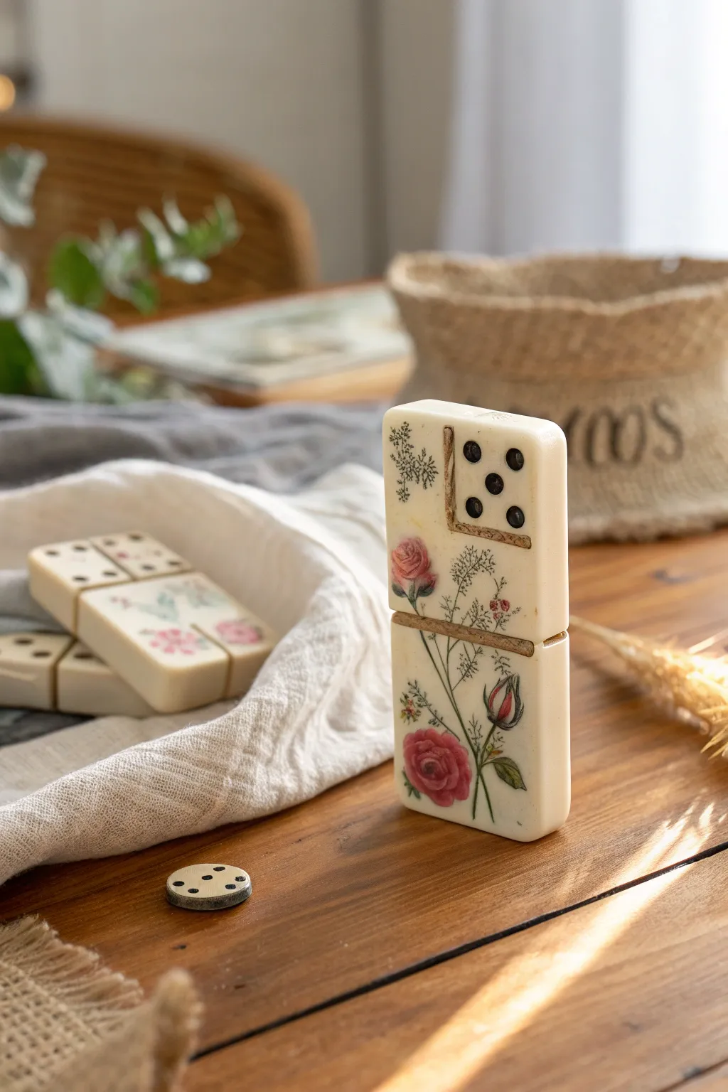 Capture nostalgia with these beautifully crafted resin dominoes, where vintage charm meets minimalist elegance.