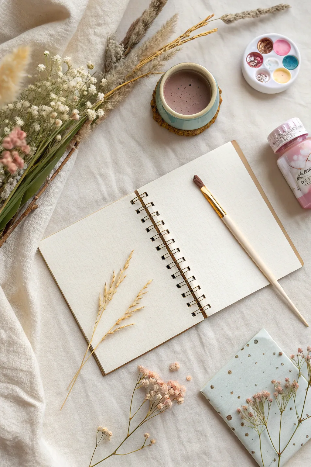 Celebrate creativity with a minimalist scrapbook page, where every detail speaks to your passions.