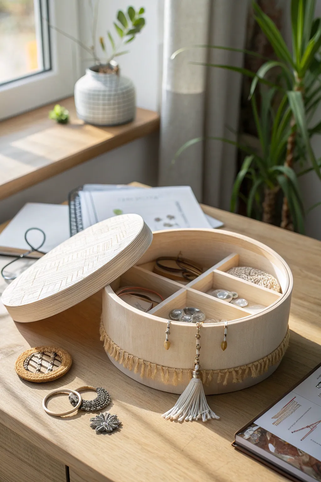 Transform your space with a chic cheese box makeover—perfect for organizing and adding a touch of minimalist elegance!